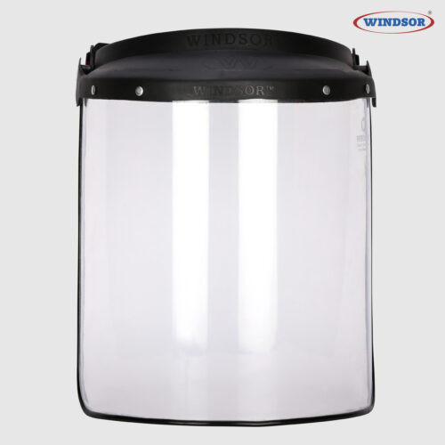 WINDSOR B TYPE FACE SHIELD WITH ELASTIC (9X12)