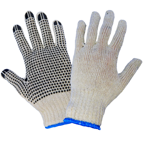 PVC Dotted Cotton Knitted Gloves DOTTED COTTON RW 23CM 7G