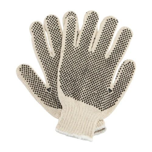 PVC Dotted Cotton Knitted Gloves DS DOTTED COTTON RW 23CM 7G