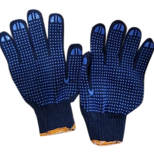 PVC Dotted Poly-Cotton Knitted Gloves DOTTED PC MIX & MATCH 23CM 10G